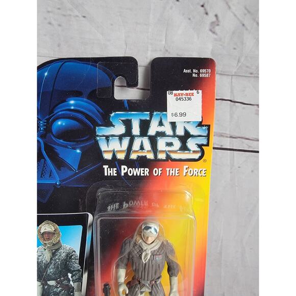 kenner Star Wars Power Of The Force Han Solo In Hoth Gear Action Figure New READ - Picture 2 of 6